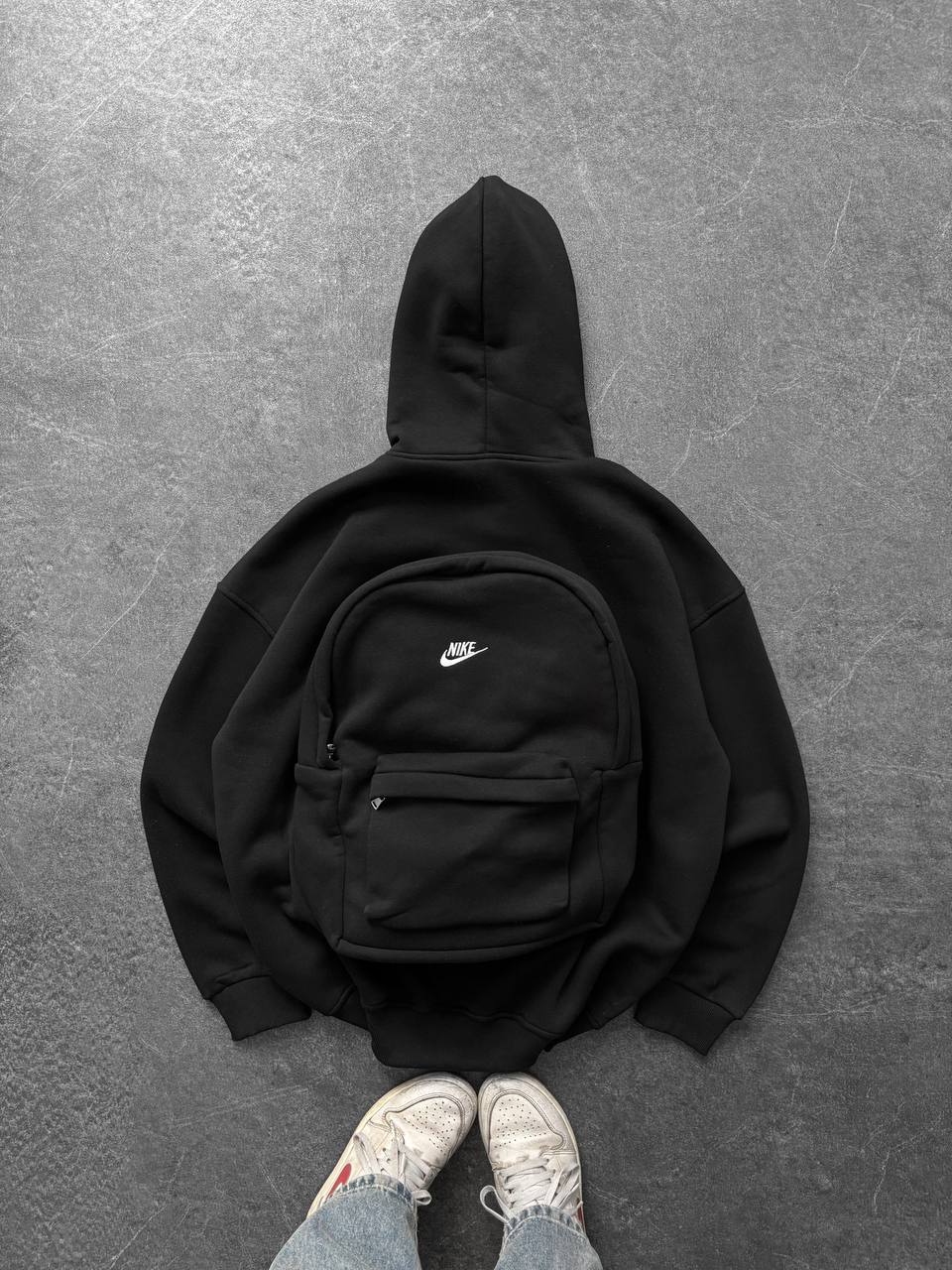 Çantalı Kapüşonlu Sweatshirt