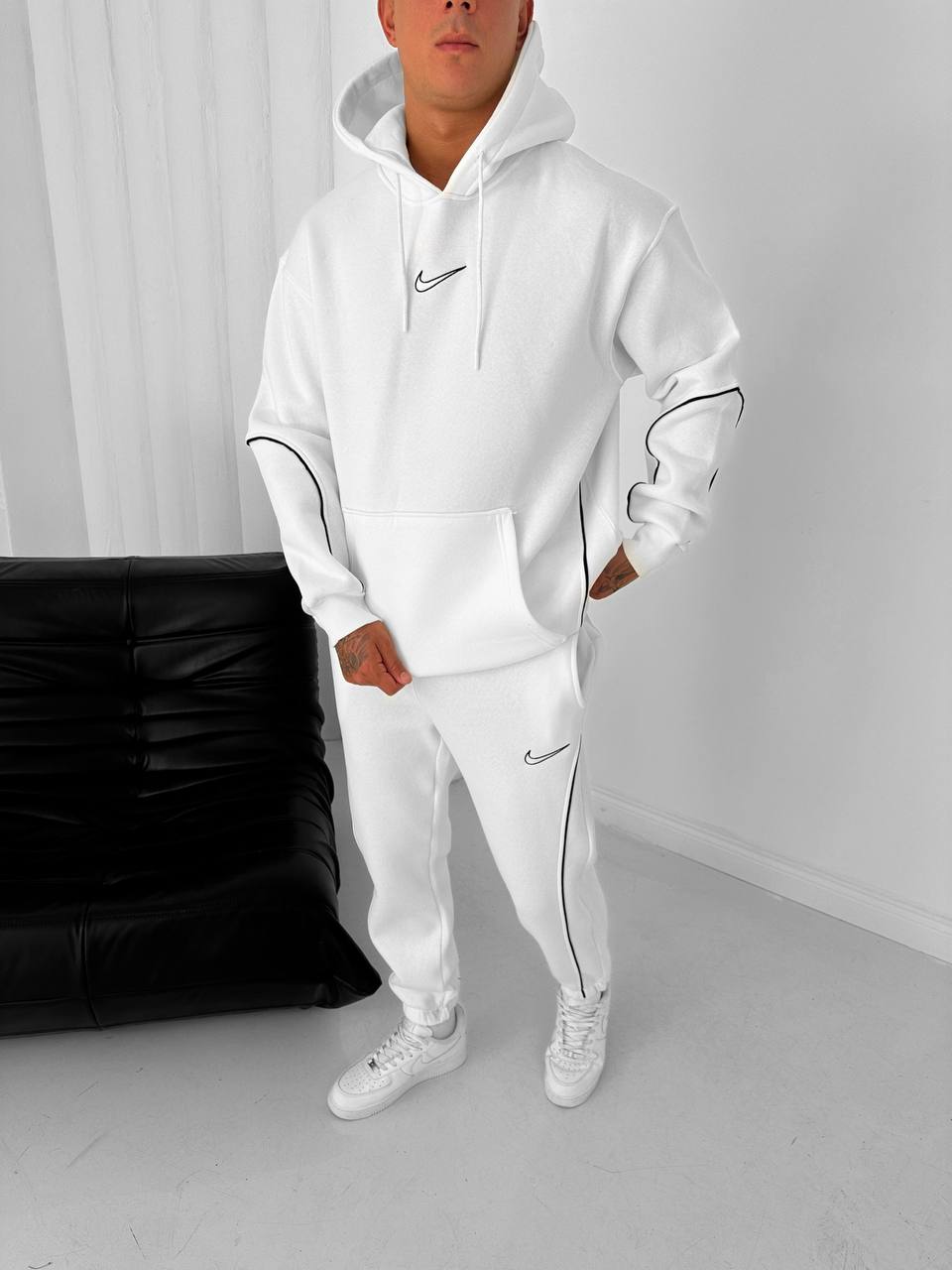 Biyeli Oversize Eşofman Takımı