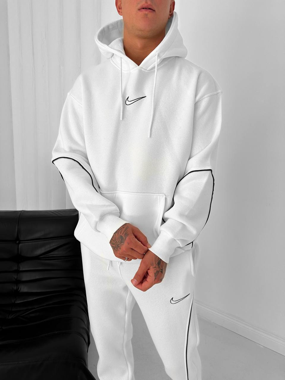 Biyeli Oversize Eşofman Takımı