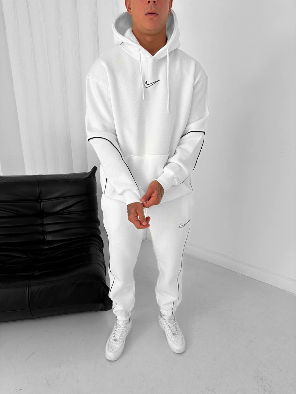 Biyeli Oversize Eşofman Takımı