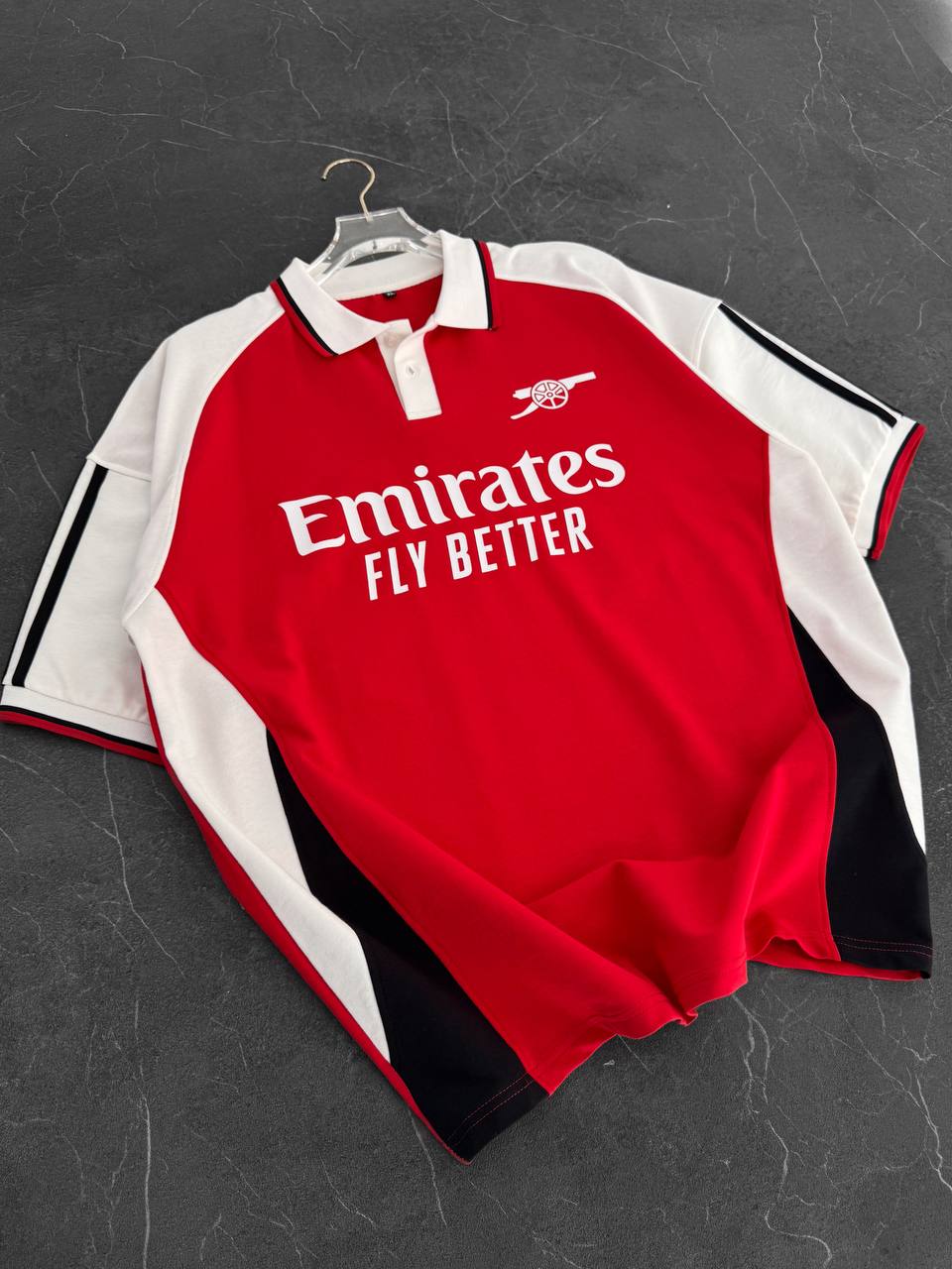 Emirates Polo Yaka Sweatshirt