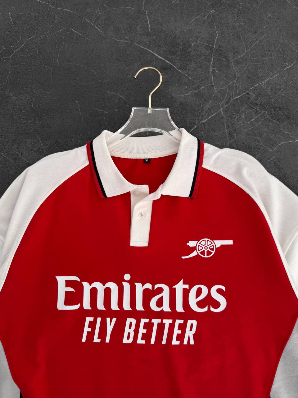 Emirates Polo Yaka Sweatshirt
