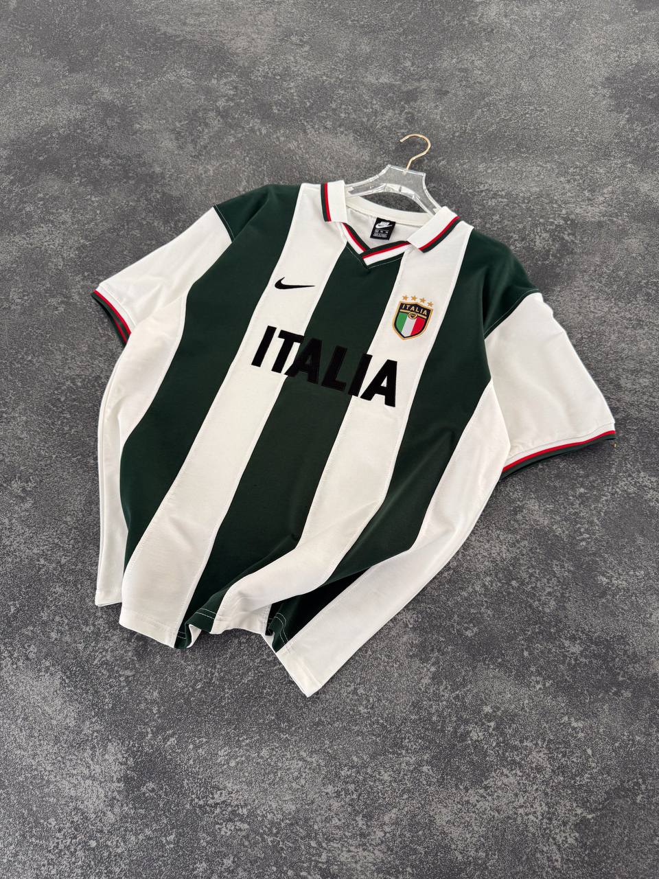 Italia Polo Yaka Oversize Tişört