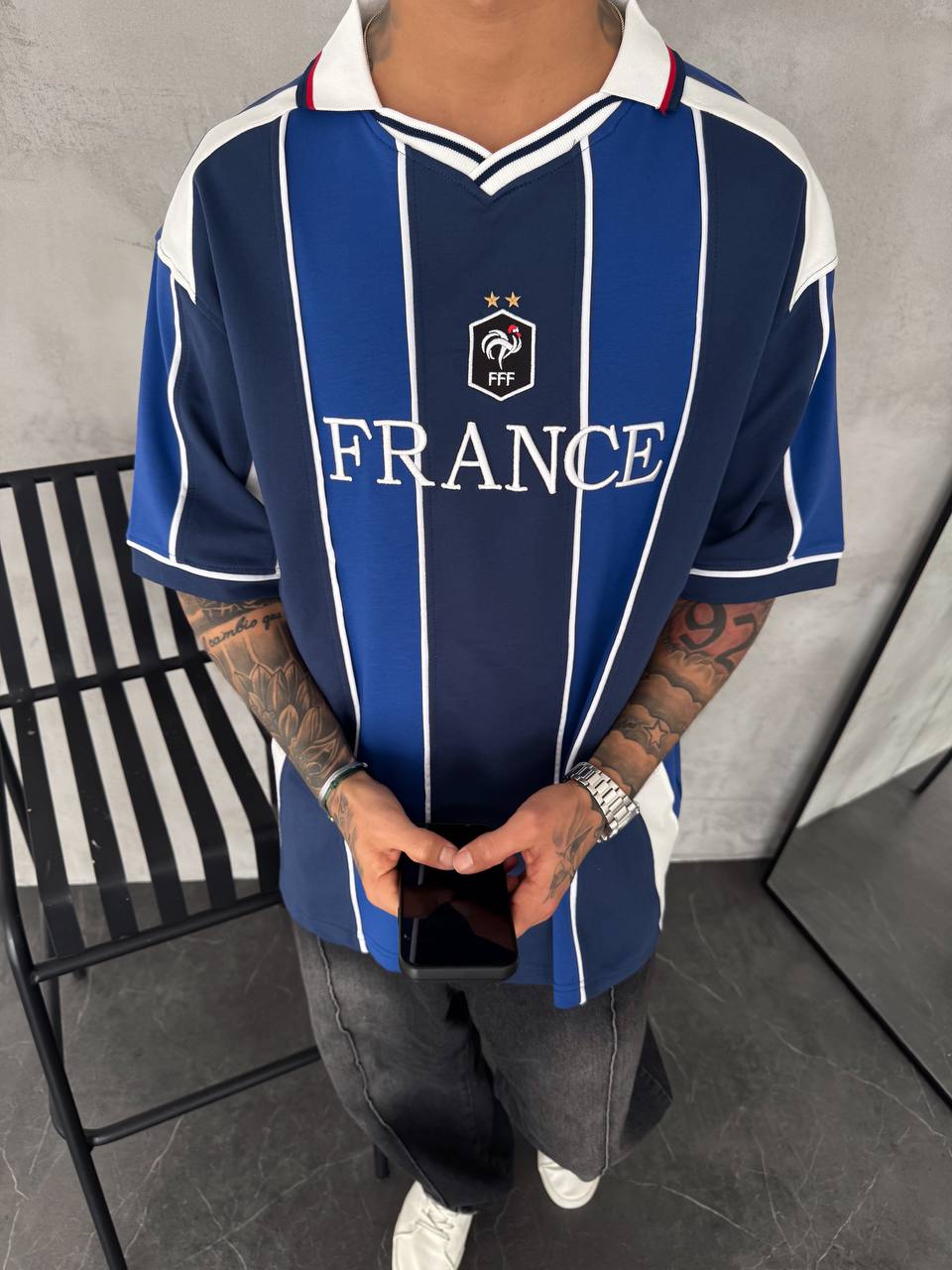 France Polo Yaka Tişört