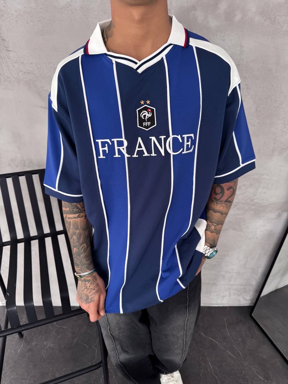 France Polo Yaka Tişört