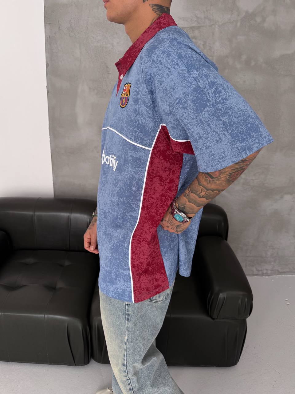 FC Barcelona Polo Yaka Tişört