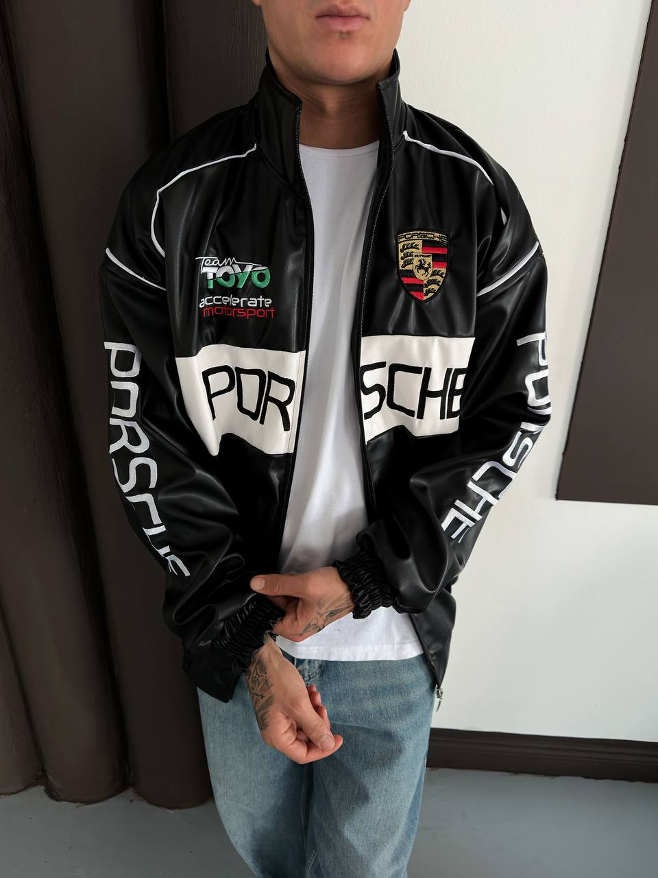 Porsche Deri Ceket