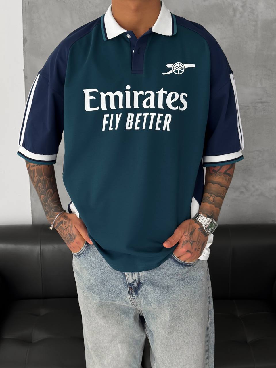 Emirates Polo Yaka T-shirt