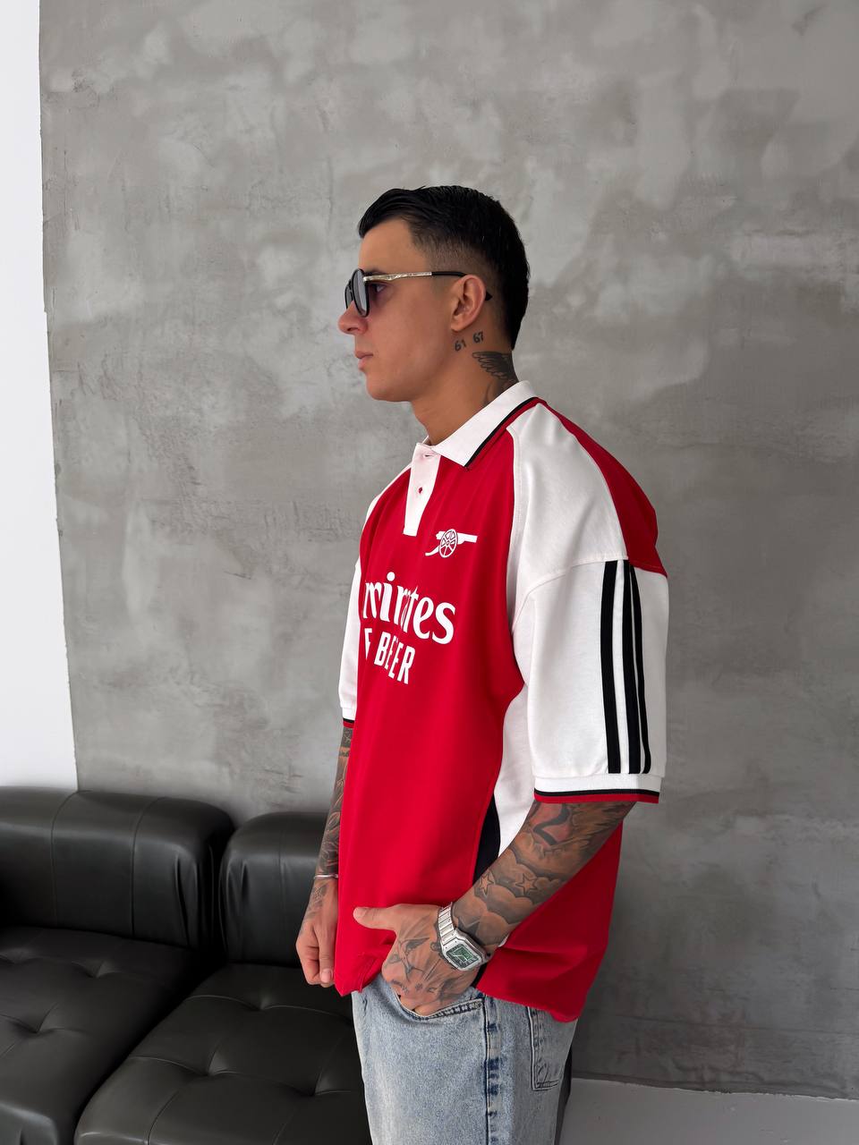 Emirates Polo Yaka Sweatshirt