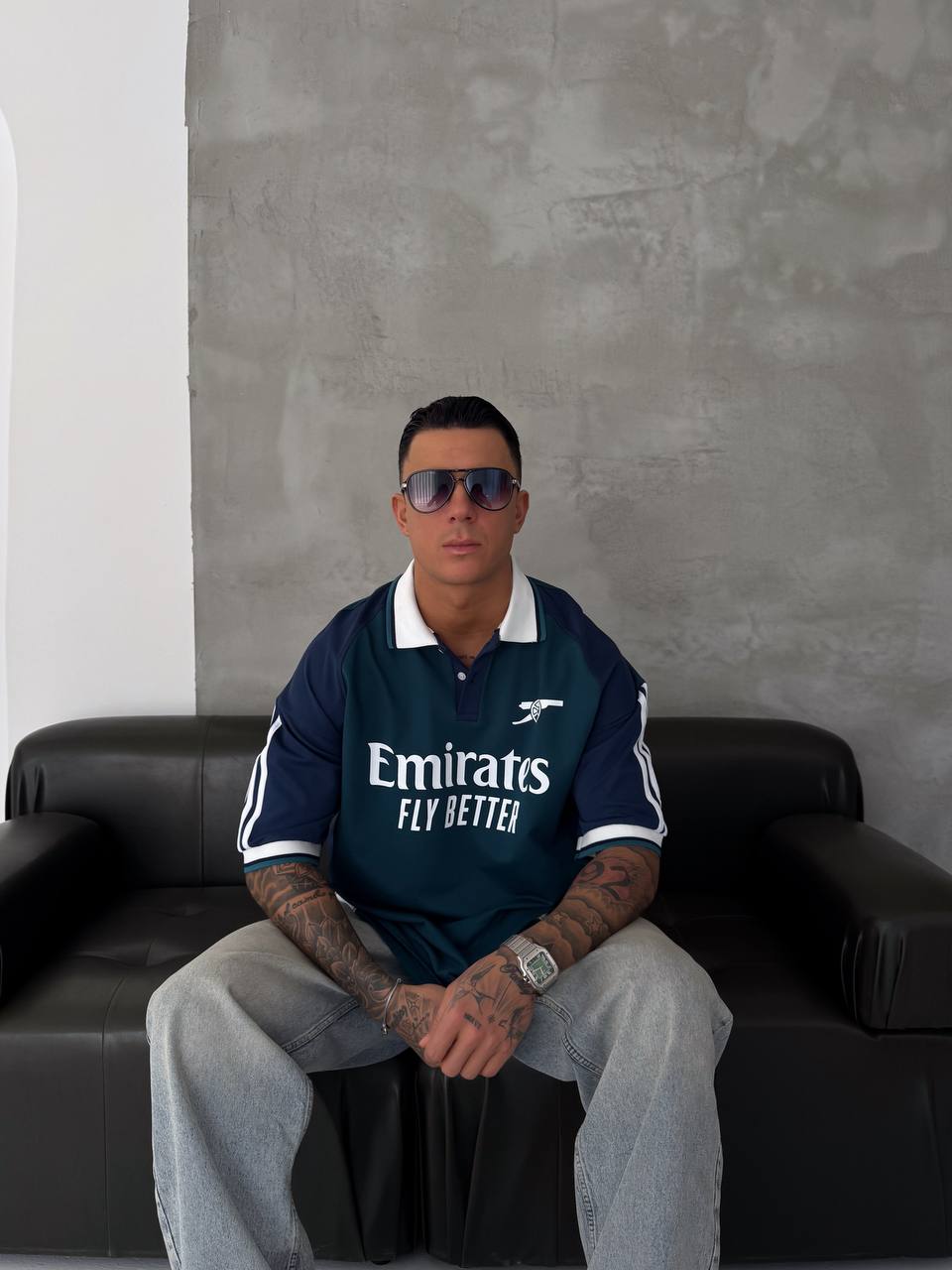 Emirates Polo Yaka T-shirt