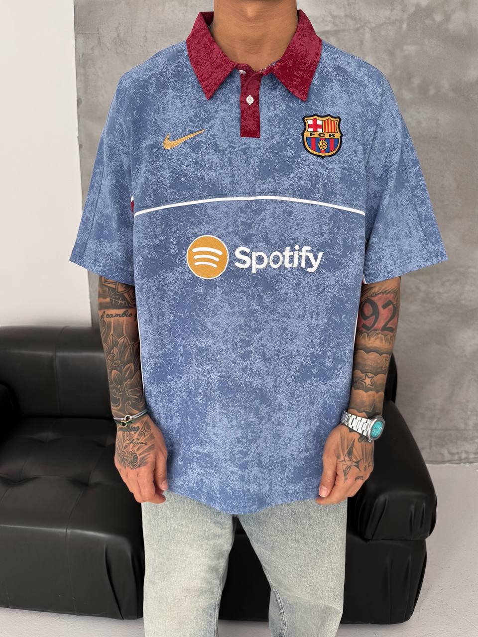FC Barcelona Polo Yaka Tişört