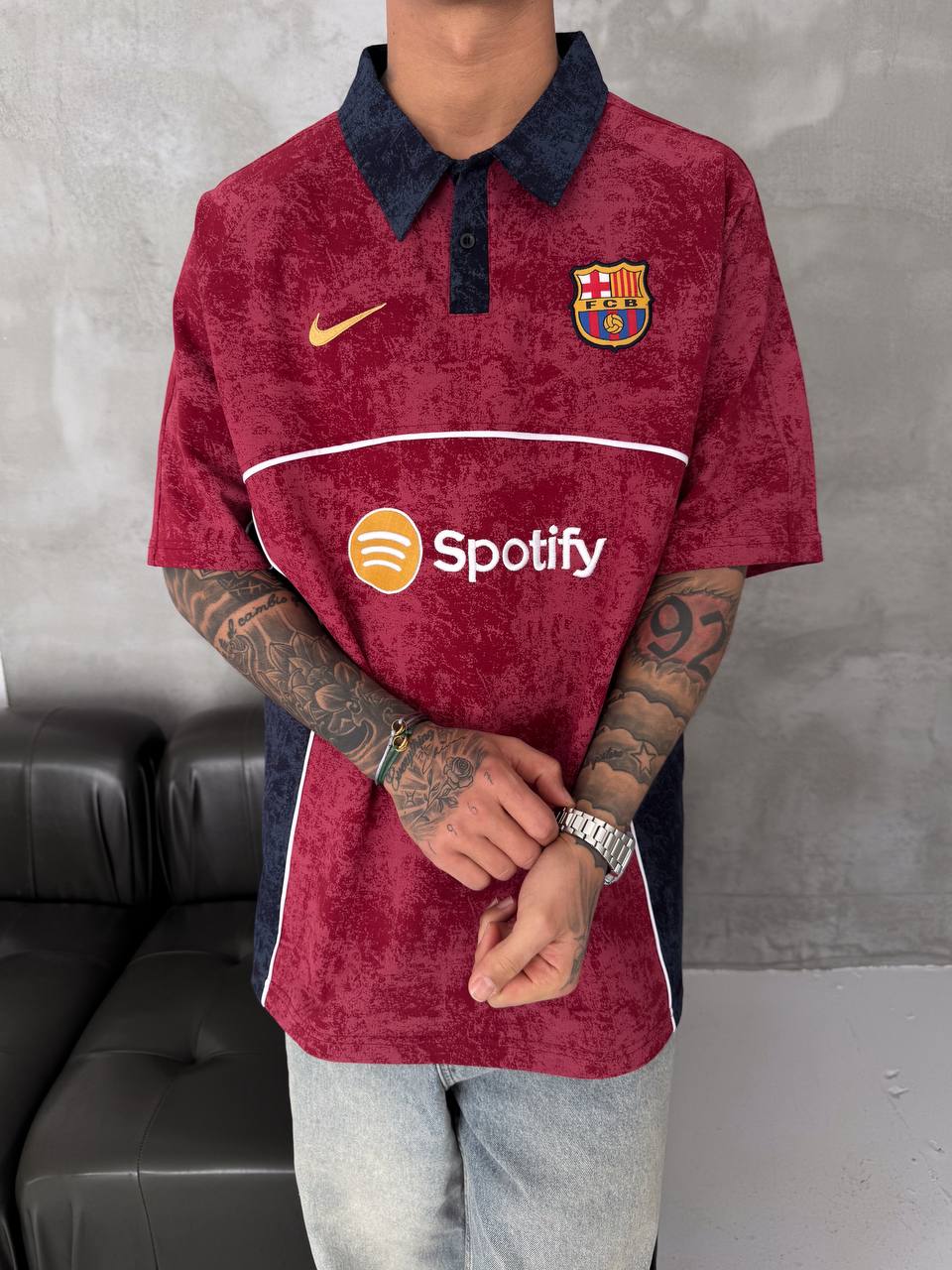 FC Barcelona Polo Yaka Tişört