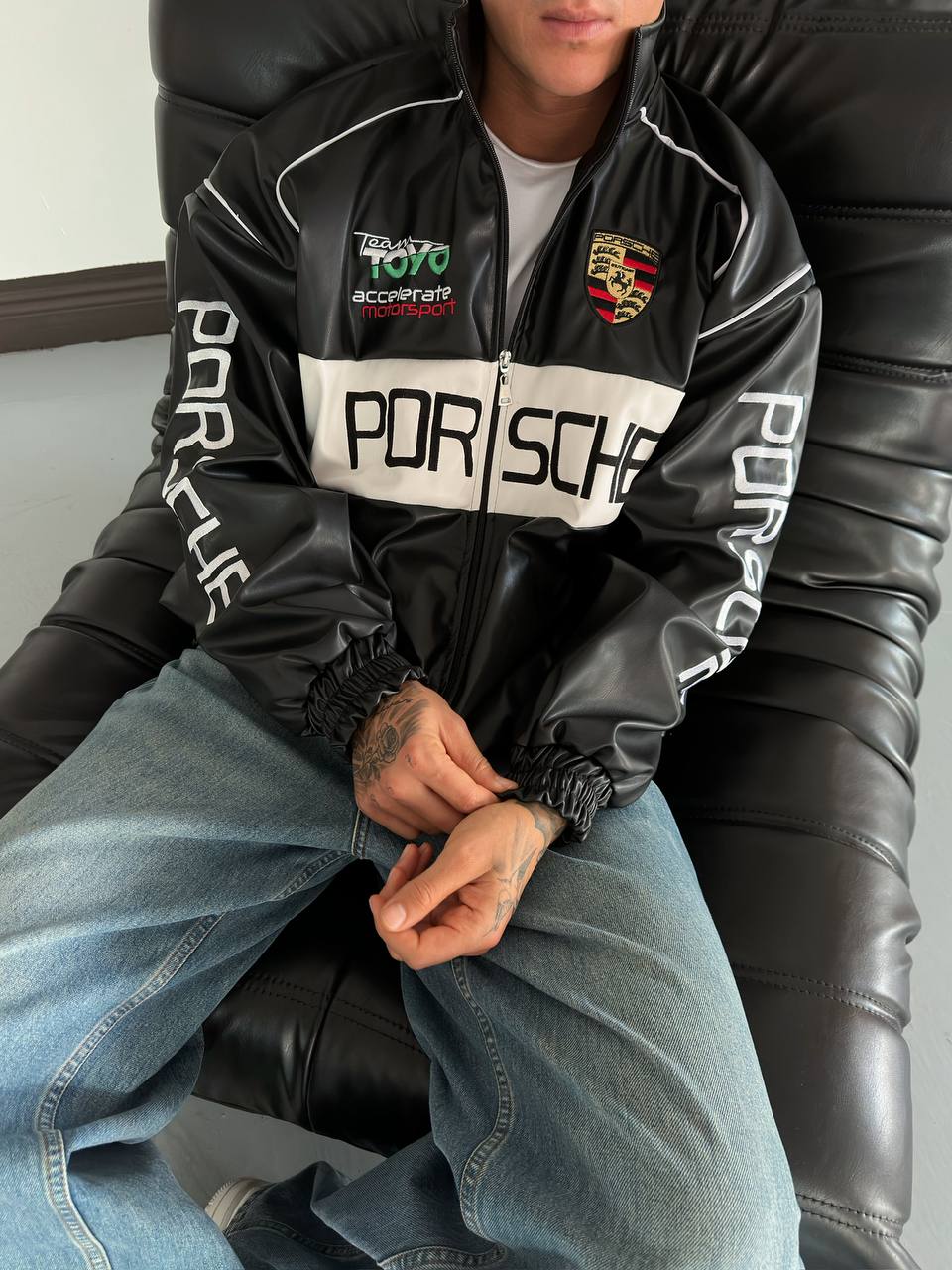 Porsche Deri Ceket