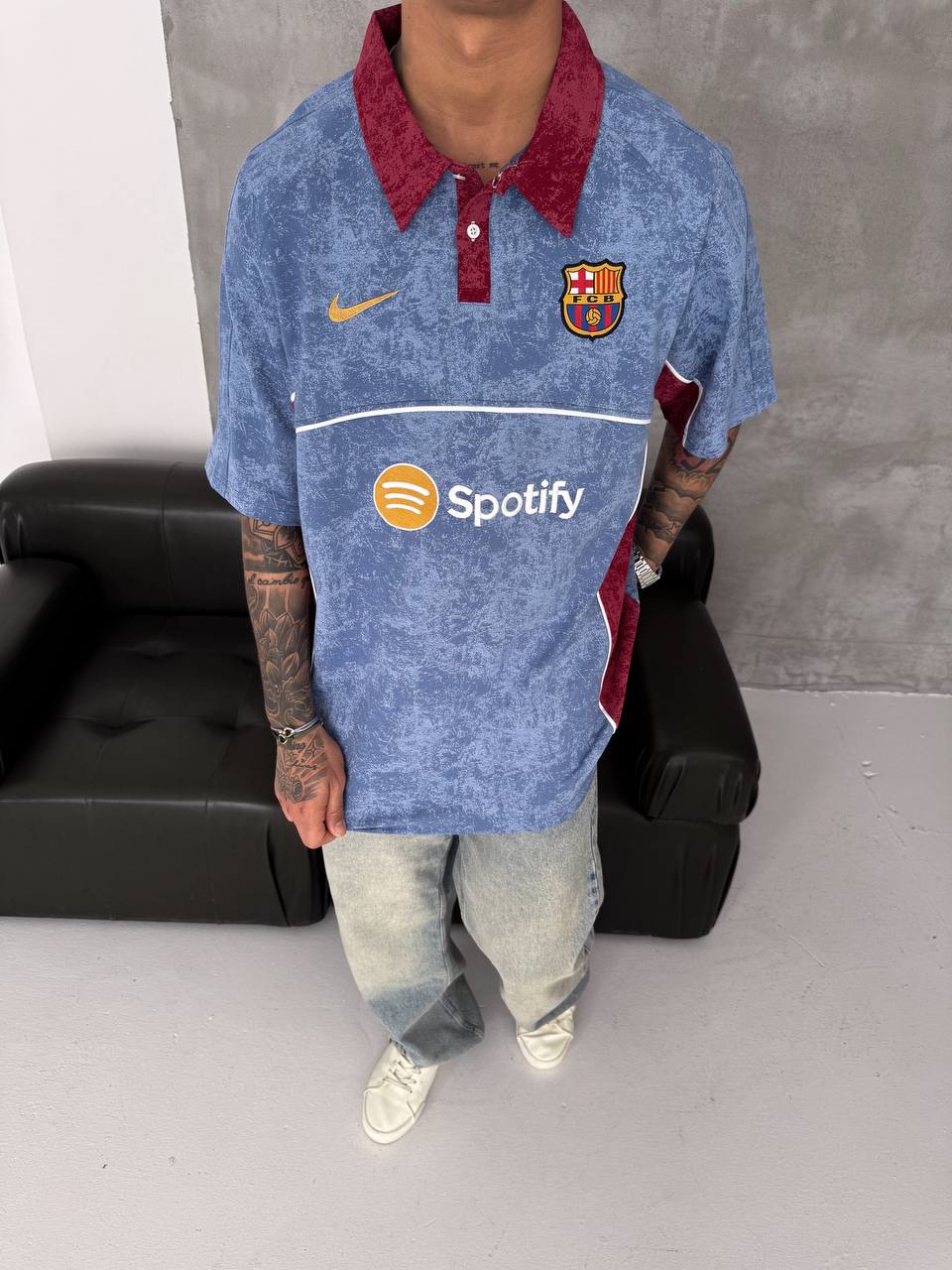 FC Barcelona Polo Yaka Tişört